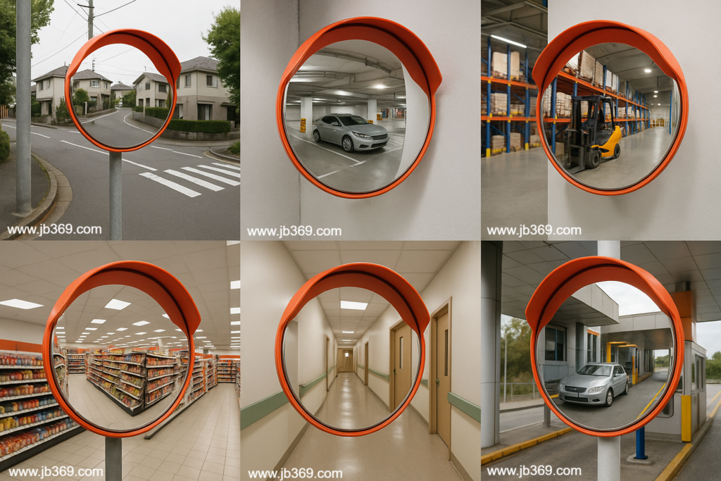 60cm Convex Traffic Mirror - Best Use Cases and Specifications