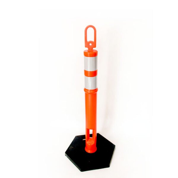 Warning Traffic Pole