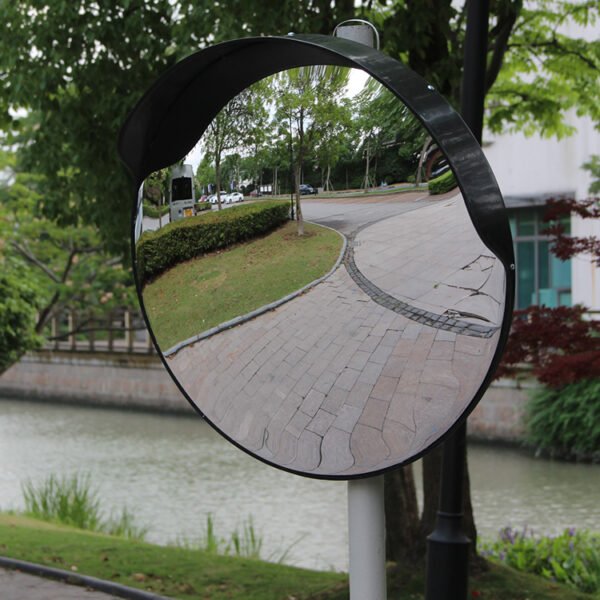Black PK Outdoor Convex Mirror - Image 2
