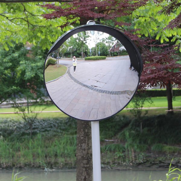 Black PK Outdoor Convex Mirror - Image 3