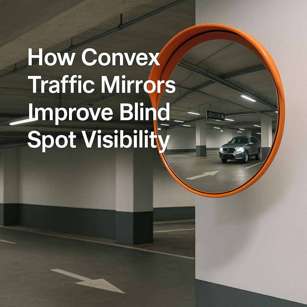 How Convex Traffic Mirrors Improve Blind Spot Visibility