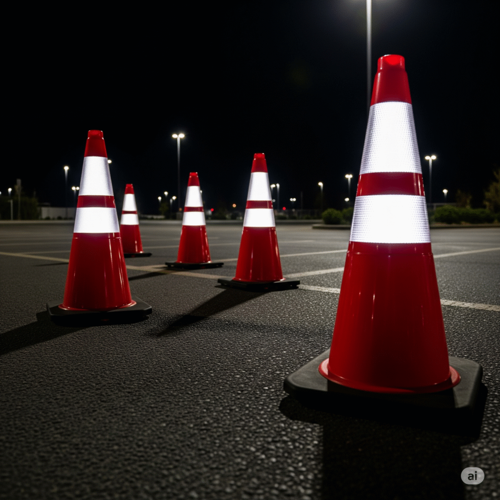 Integration with Reflective Bands for Low-Light Conditions