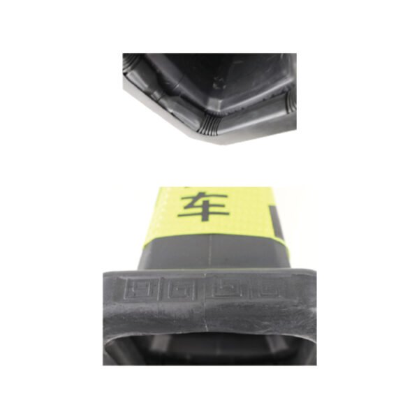 70cm PE square traffic cone - Image 3