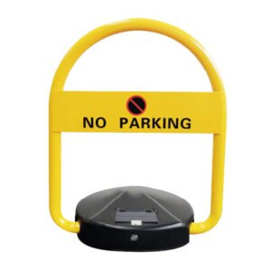 Round and long solar electric remote control parking lock
