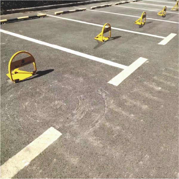 45cm height round manual parking lock - Image 4