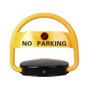 Round electric remote control parking lock