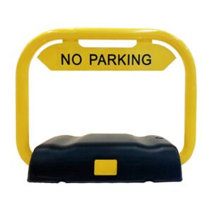Square electric remote control parking lock