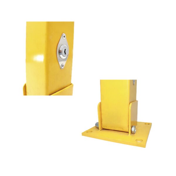 Square column zinc alloy manual parking lock - Image 4