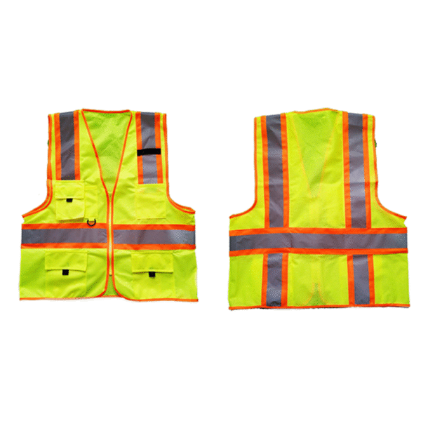 American Standard Class 2 high-gloss reflective safety vest