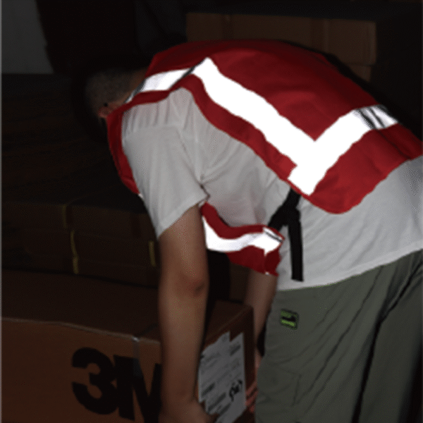 Red reflective vest for medical care, rescue and volunteers - Image 4
