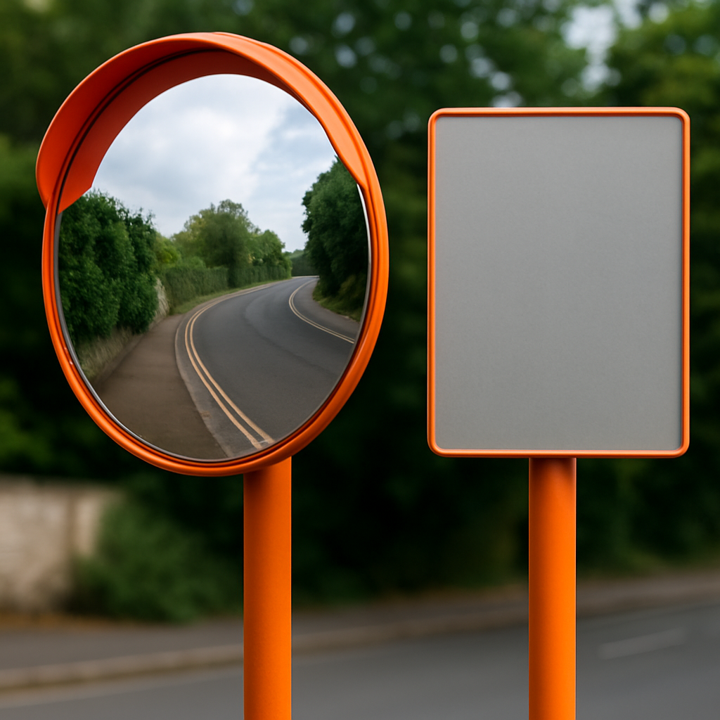 convex vs flat mirror