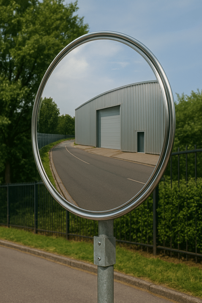 Stainless-Steel-Convex-Mirrors-for-High-Vandalism-or-Industrial-Areas