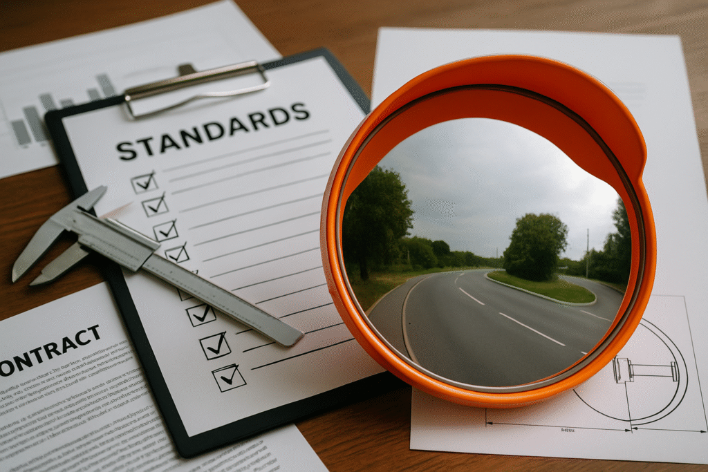 Traffic Safety Mirror Standards (What to Look for When Importing)