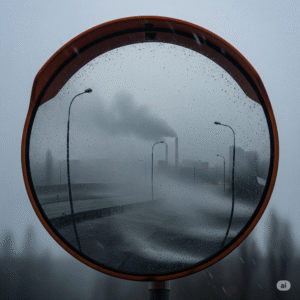 convex mirror in bad environment