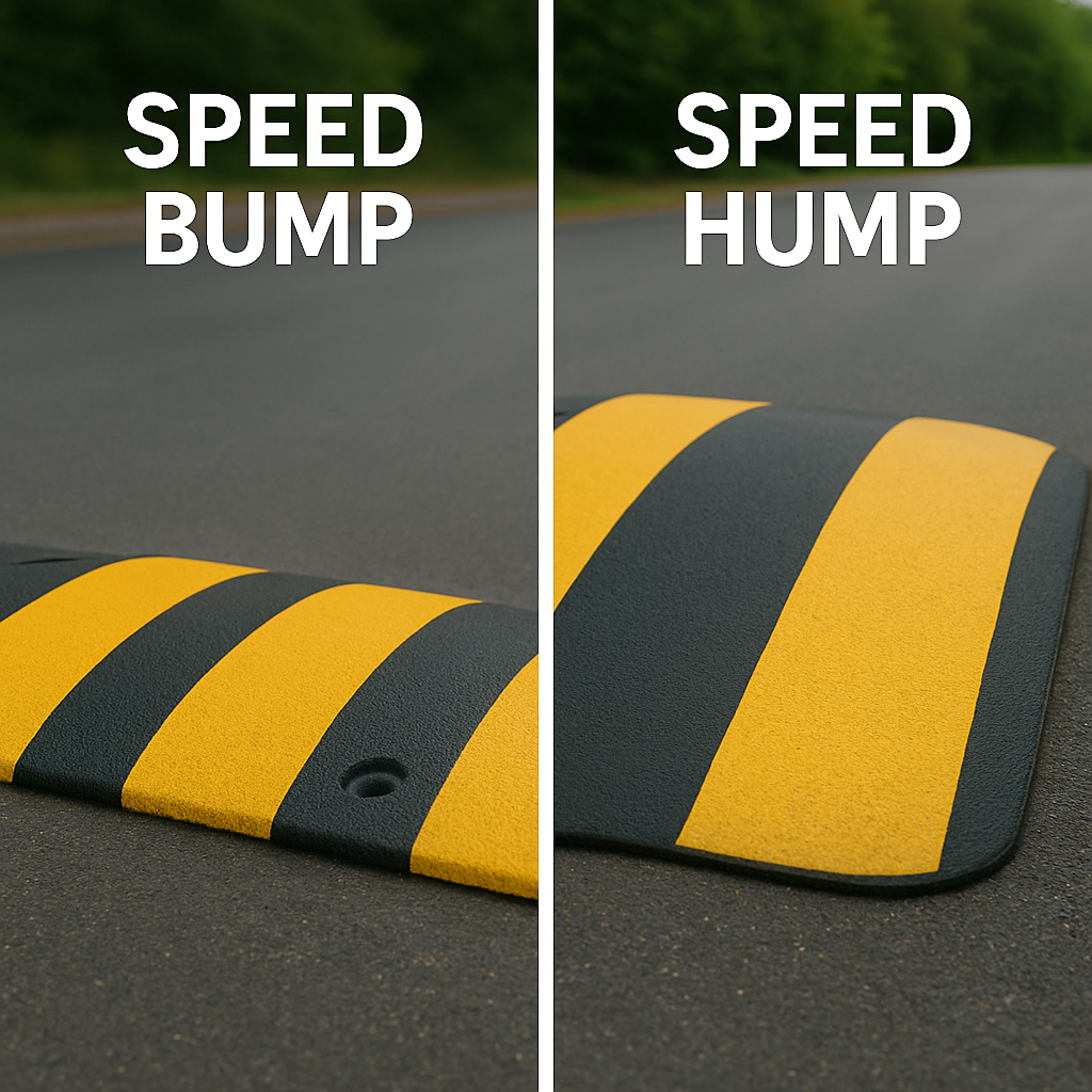 speed bump vs speed hump