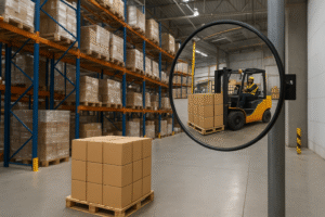 Optimizing Material Handling Operations Using Convex Mirrors