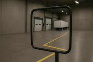 Mirror Sizing Guidelines for Cross-Dock Operations