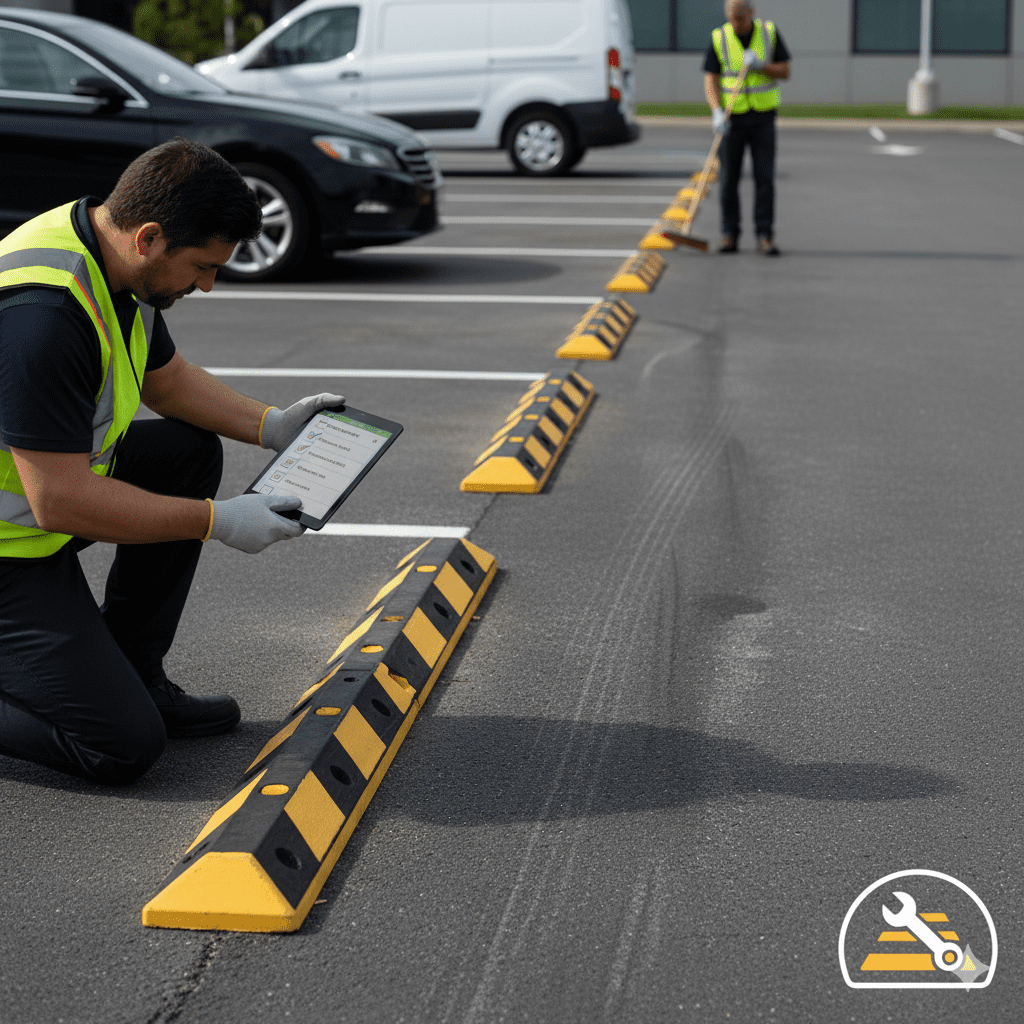 Speed Bump Maintenance Schedules for Fleet Protection Programs