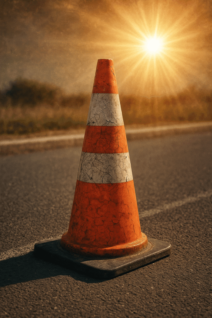 UV Degradation Factors in Traffic Cone Lifecycle Management