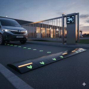 Speed Bump Integration in Automated Gate Systems
