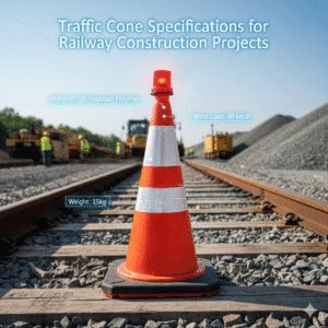 Traffic Cone Specifications for Railway Construction Projects