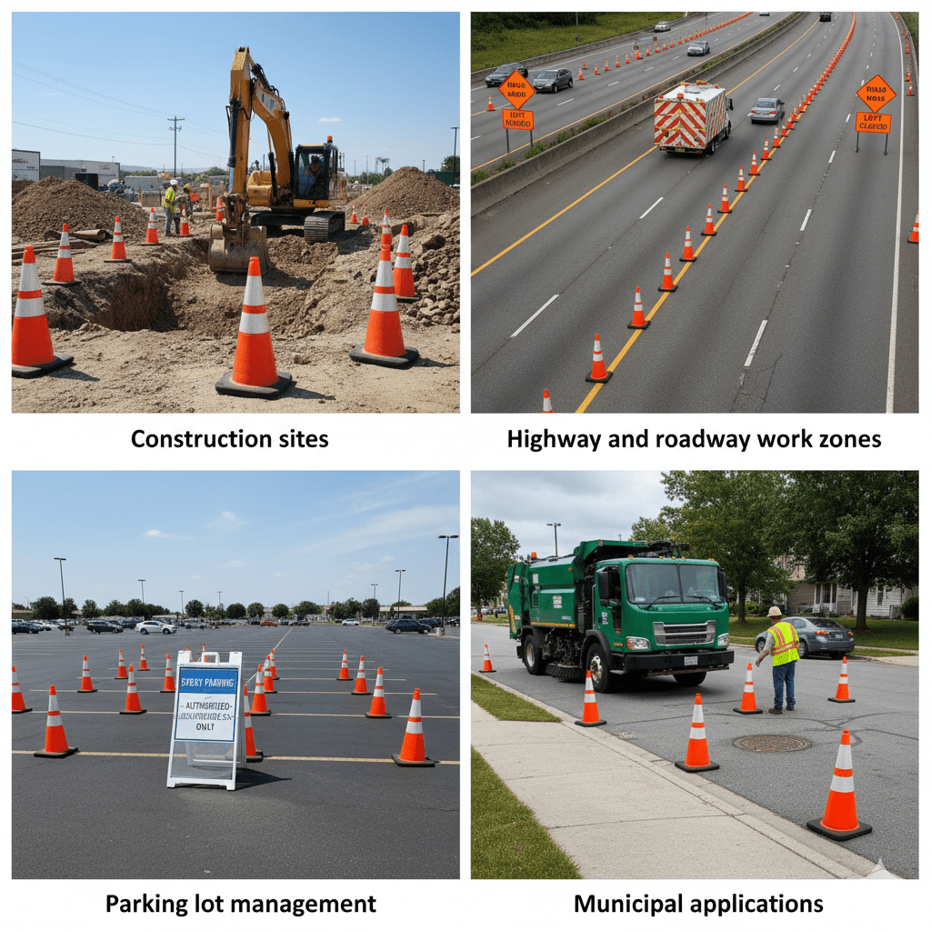 Orange Traffic Cones Implementation