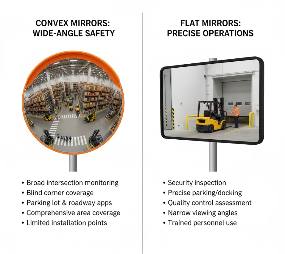 Strategic Applications for Each Mirror Type