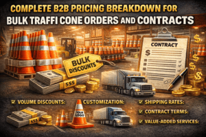 Complete B2B Pricing Breakdown for Bulk Traffic Cone Orders and Contracts