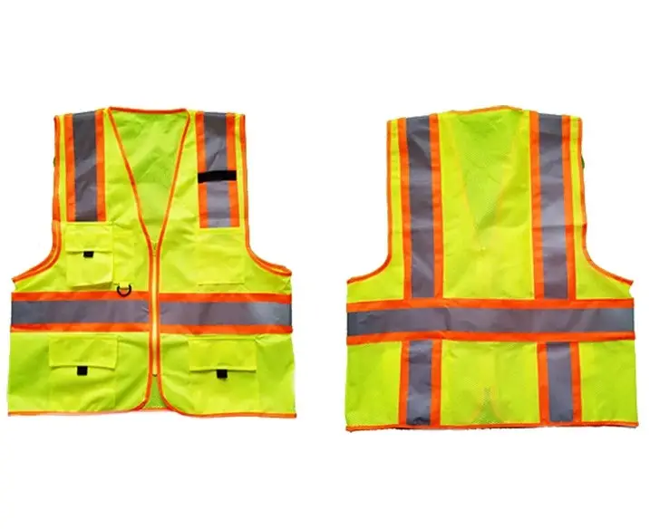American Standard Class 2 high-gloss reflective safety vest