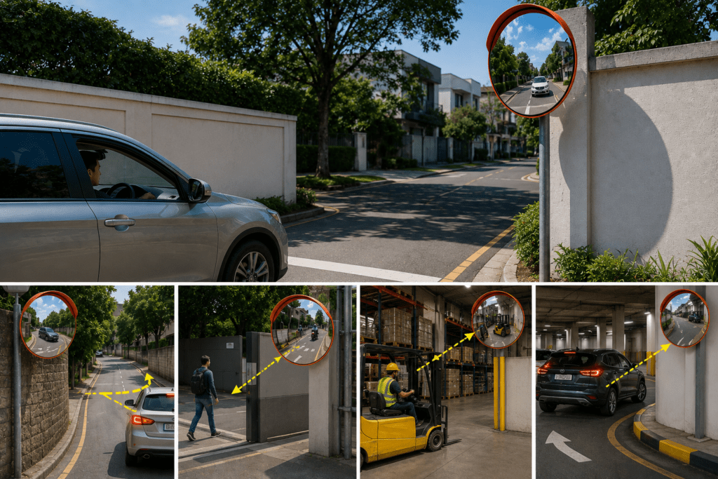 Choosing the Right Location for Convex Mirror Installation