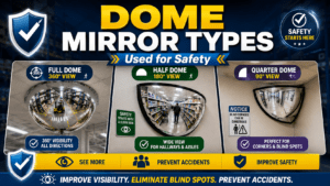 What Are the Main Types of Dome Mirrors Used for Safety