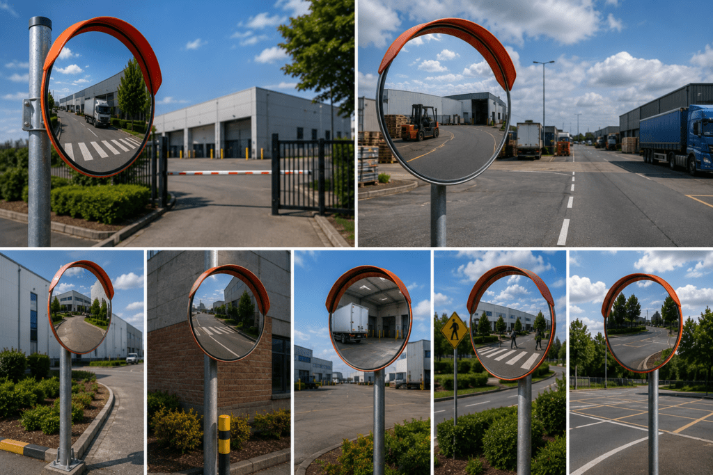 What Is a Mirror on a Pole and Where Is It Used