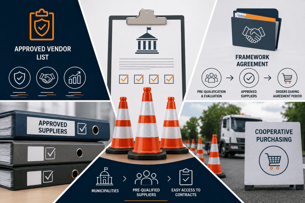 Approved Vendor Lists and Framework Agreements