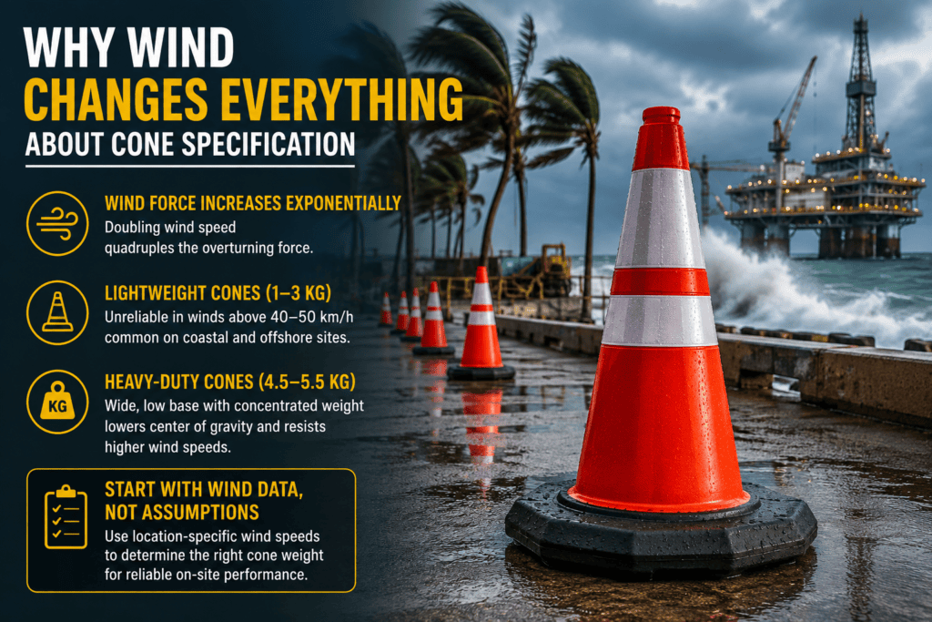Why Wind Changes Everything About Cone Specification