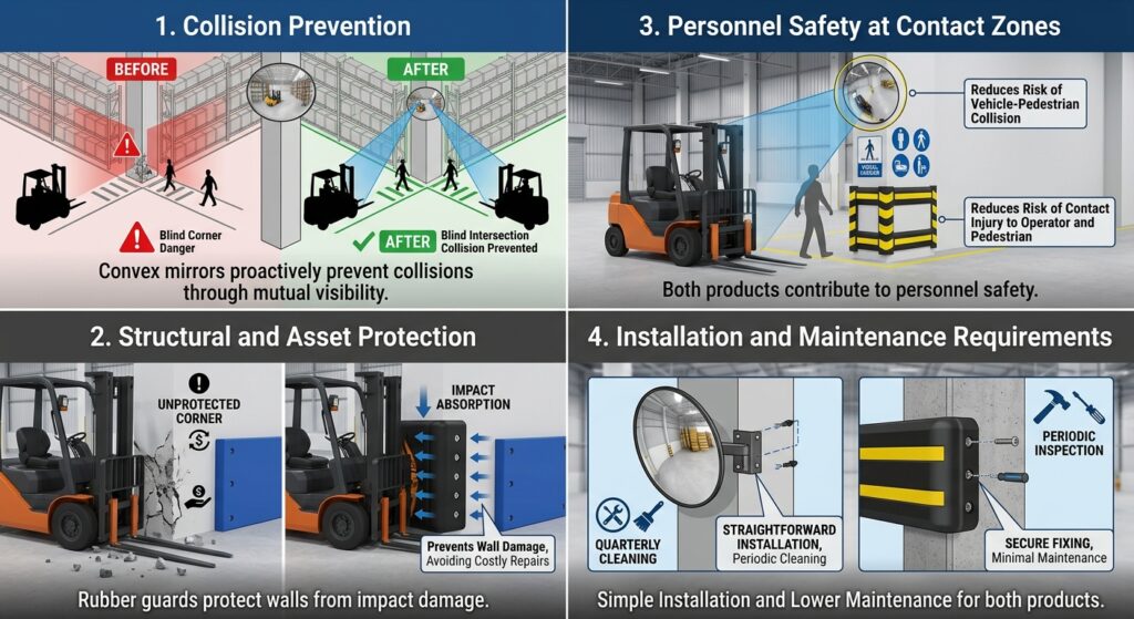 Comparing Performance Across Key Warehouse Safety Criteria