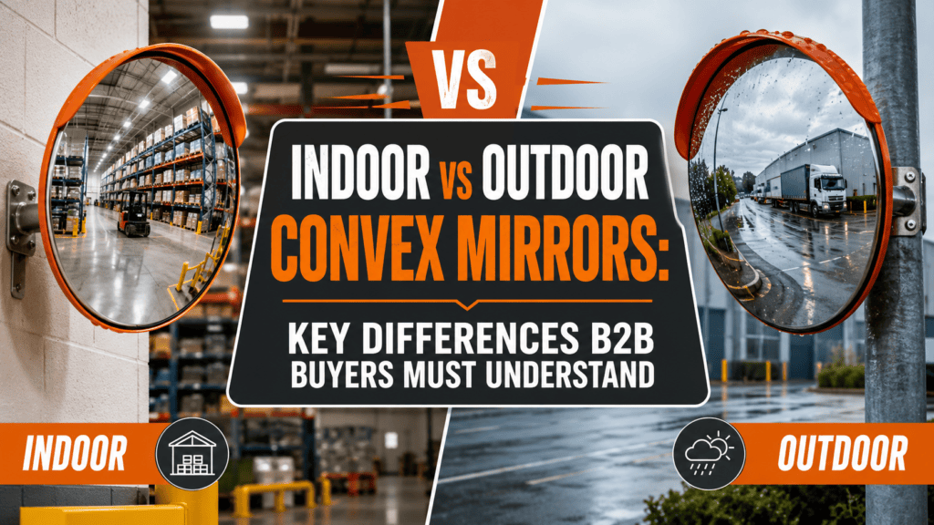 Convex Mirror Angle Adjustment Guidelines for Narrow Warehouse Aisles