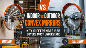 Convex Mirror Angle Adjustment Guidelines for Narrow Warehouse Aisles