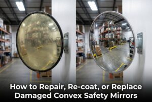 How to Repair, Re-coat, or Replace Damaged Convex Safety Mirrors