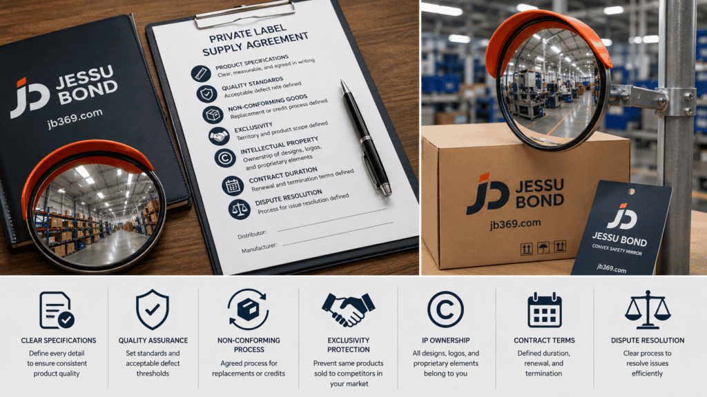 Protecting Your convex mirror white labelling Brand Through Contract Clarity