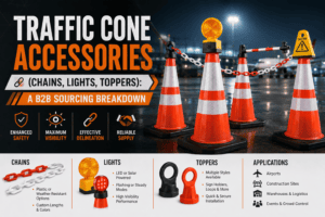 Traffic Cone Accessories (Chains, Lights, Toppers): A B2B Sourcing Breakdown