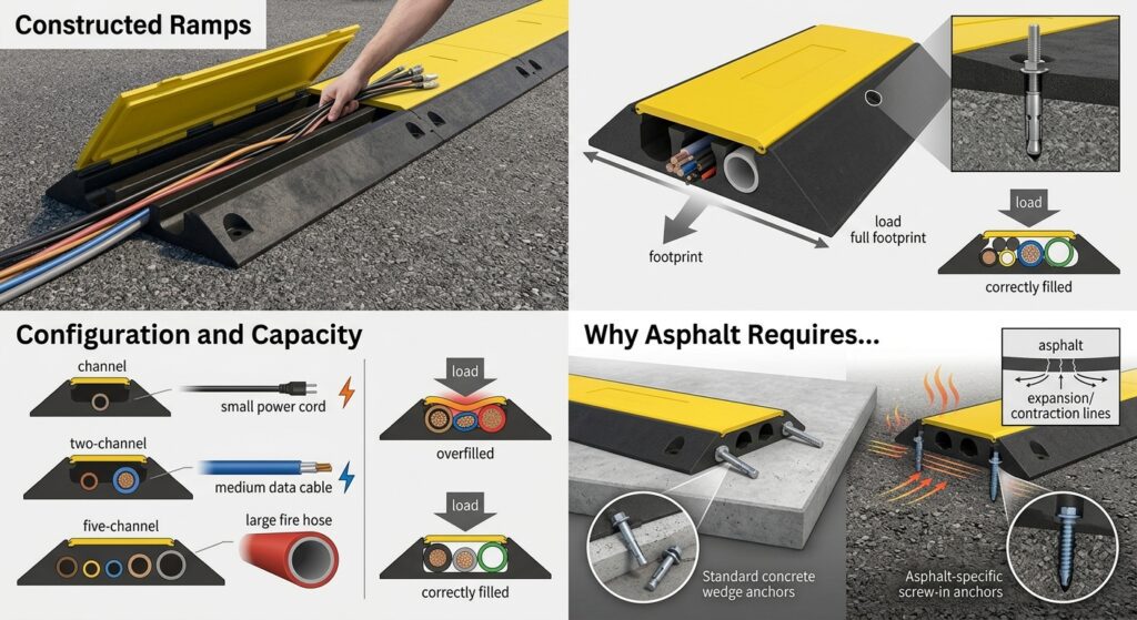 Understand the Rubber Cable Protector Ramps Before You Install