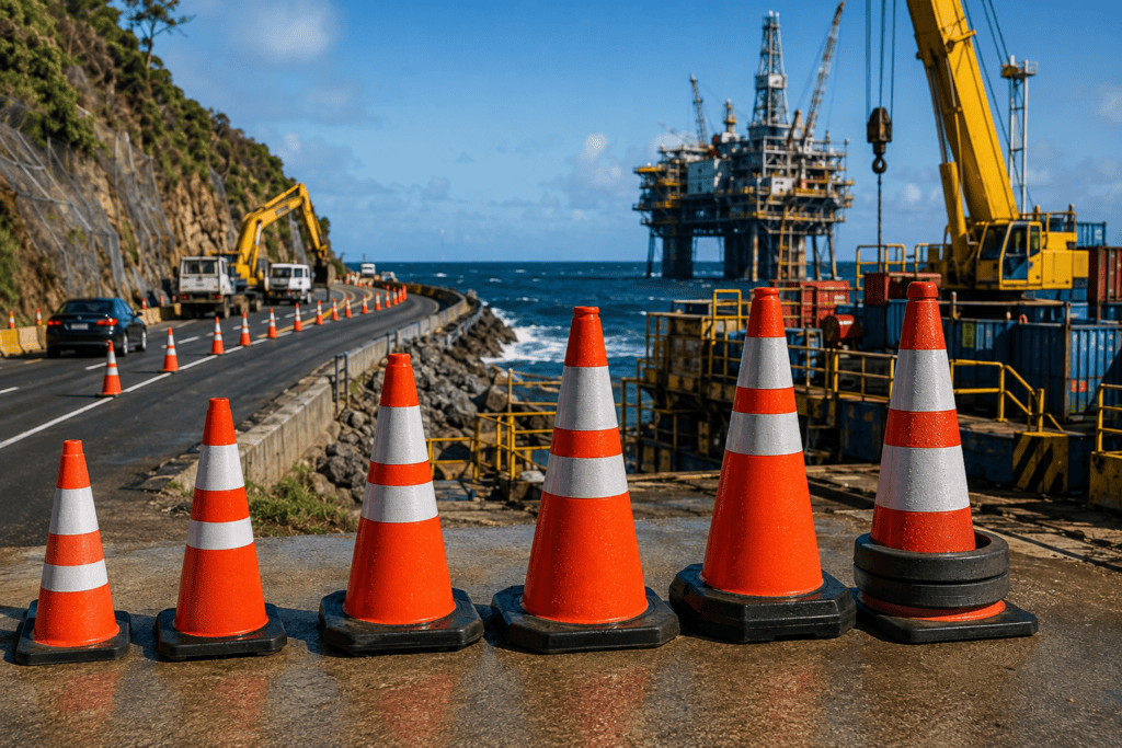 Weight Benchmarks by Application and Wind Exposure for traffic cones