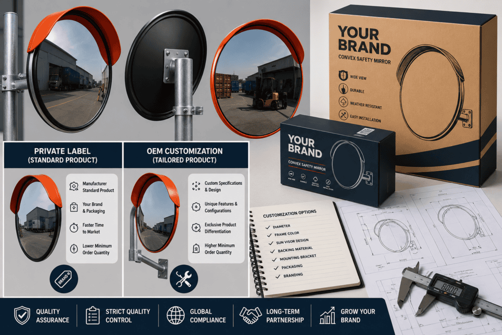 What a Private Label Convex Mirror Program Actually Involves