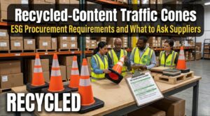 Recycled-Content Traffic Cones: ESG Procurement Requirements and What to Ask Suppliers