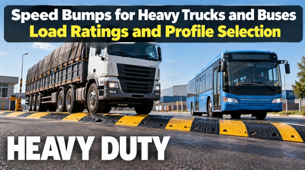 Speed Bumps for Heavy Trucks and Buses: Load Ratings and Profile Selection